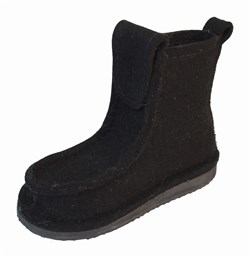 Пимы "Medium" из крашеного войлока на подошве  Трэк с молнией - фото 10336