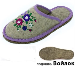 Тапочки женские "Букет" - фото 11864