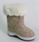 Обувь валяная "Кукморская" с отделкой из искусственного меха на формованной подошве - фото 13760